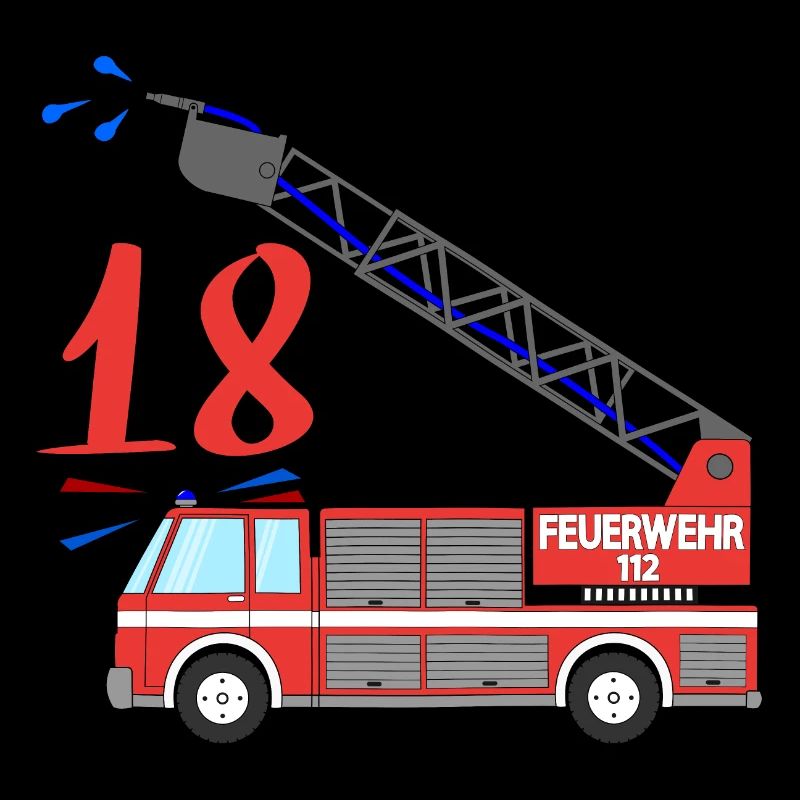 Feuerwehrauto 18. Geburtstag