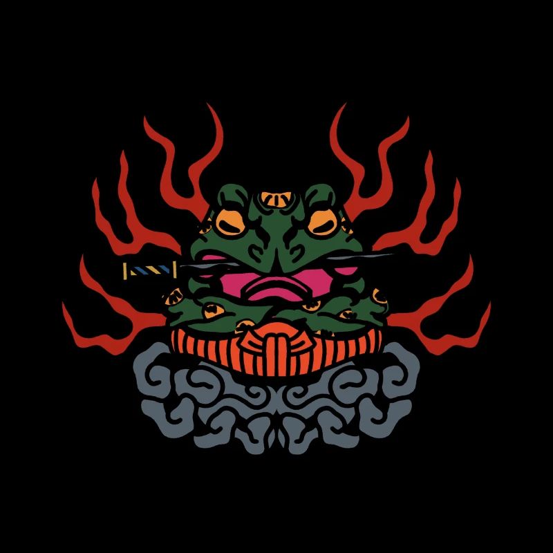 Samurai Frog