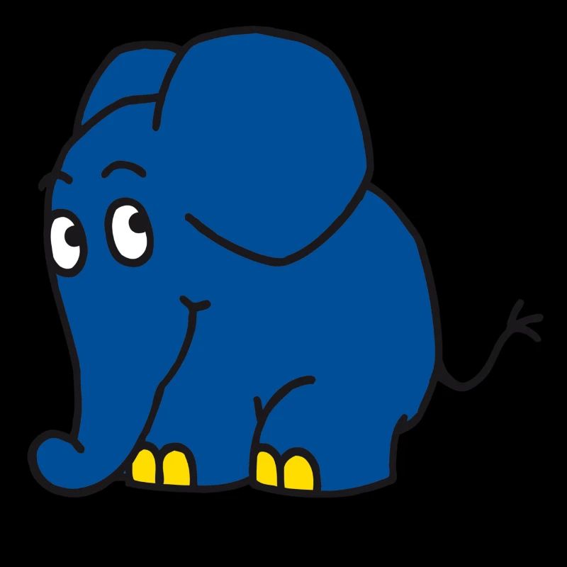 Der Elefant - stehend