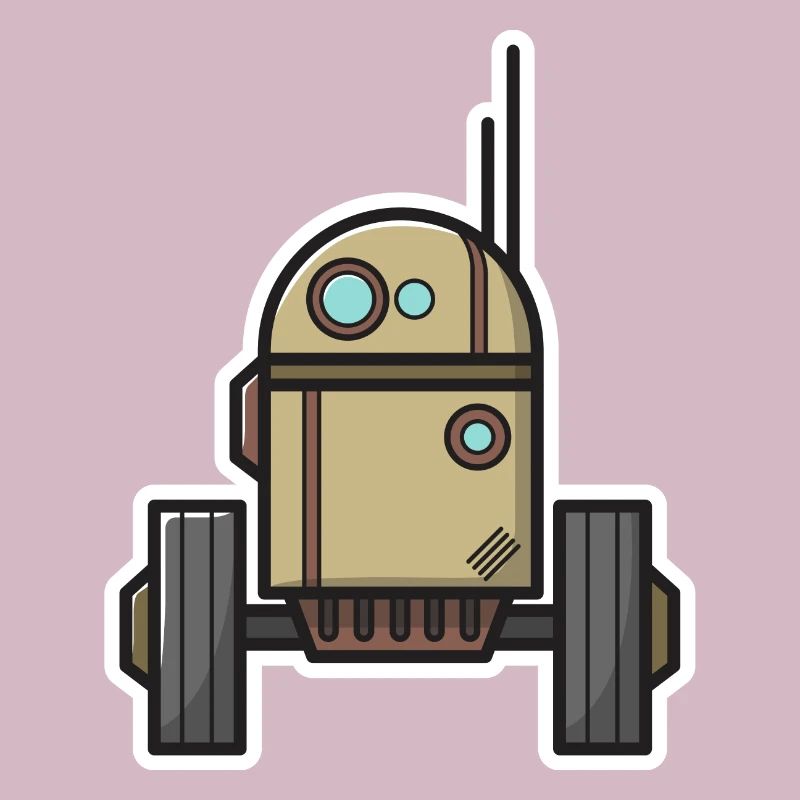Cadeau de science-fiction robot Nerd Future Bot