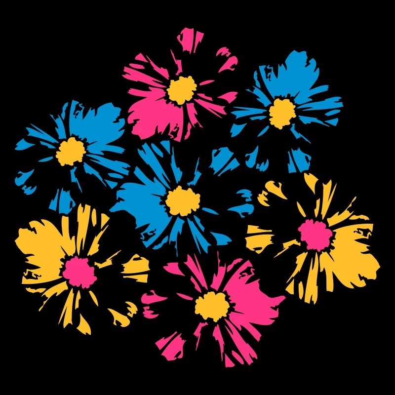 Schöne bunte Blumen Blumenstrauß