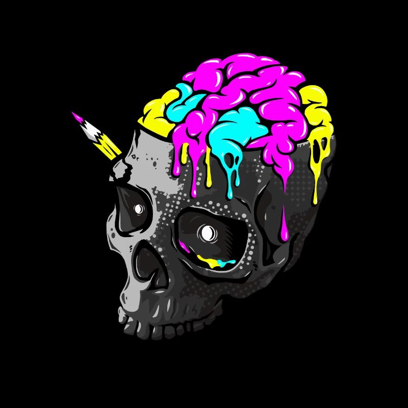 SCHÄDELKUNST-PSYCHE