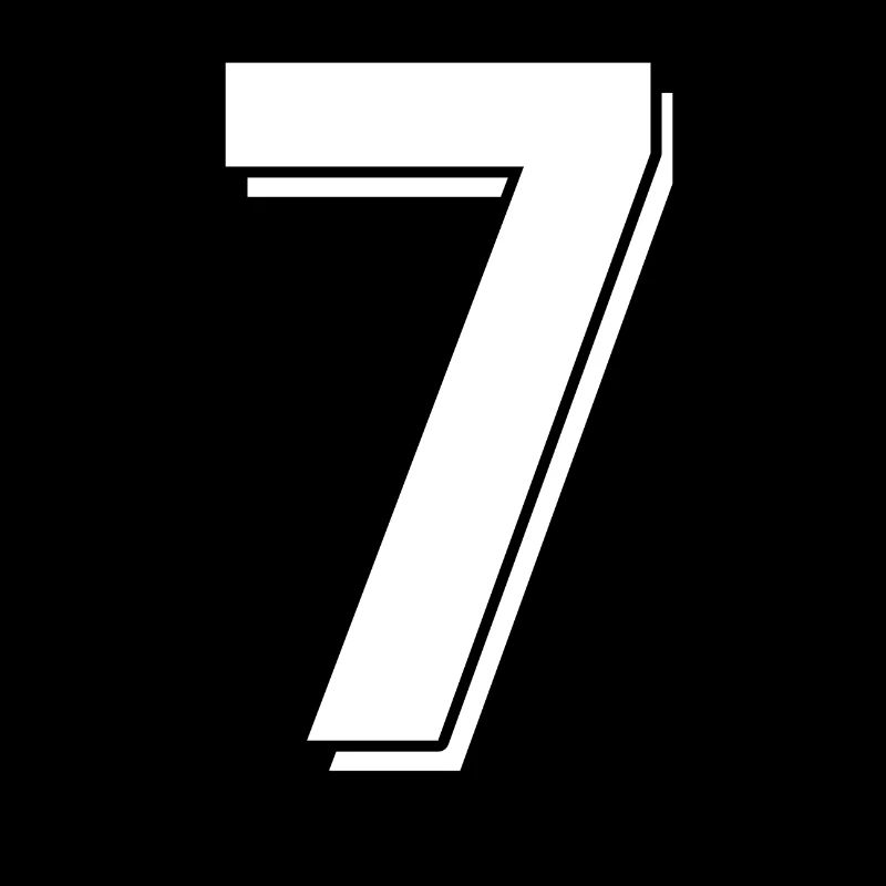 Zahl 7