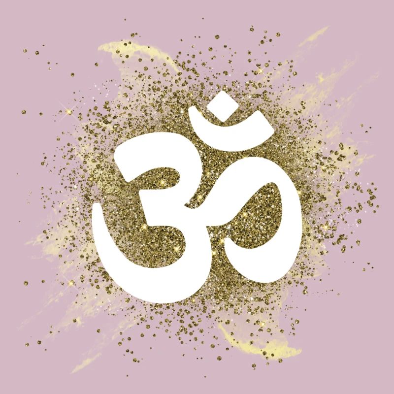 om Zeichen gold Luft element mantra