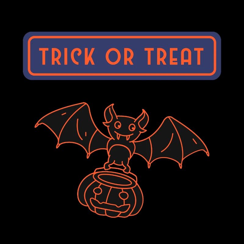 Süßes oder Saures einfaches Halloween