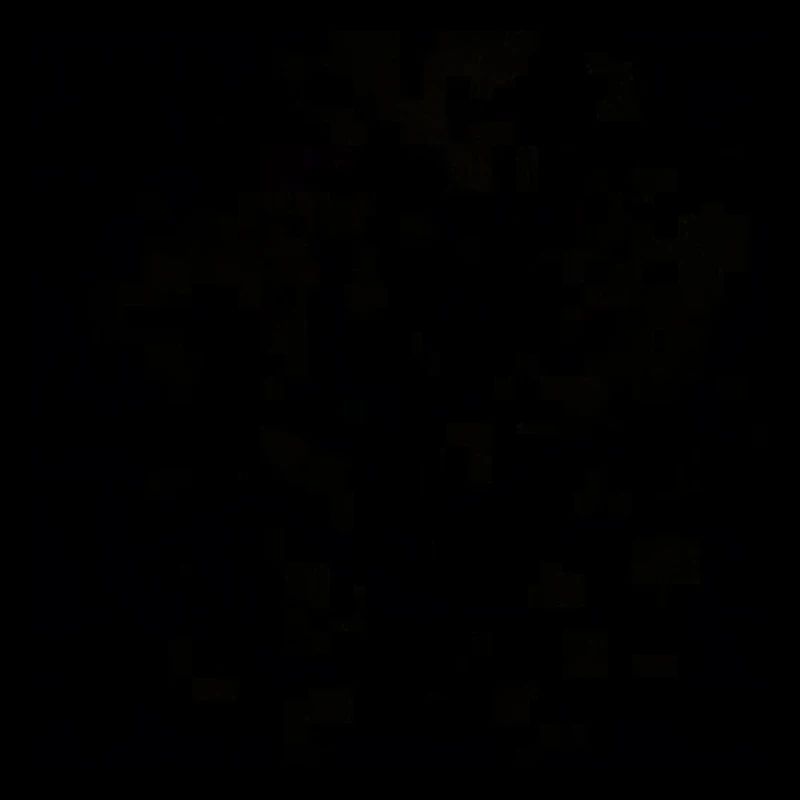 Tree ink black