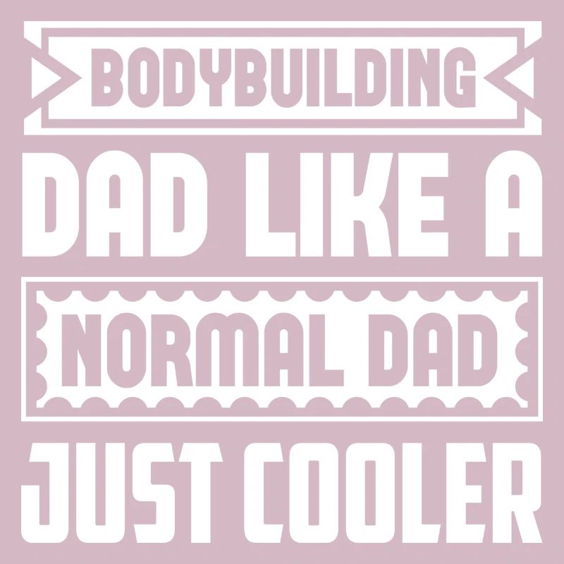 Papa de musculation comme un papa normal juste plus cool