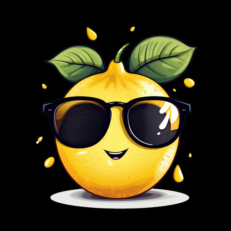 Un citron décontracté