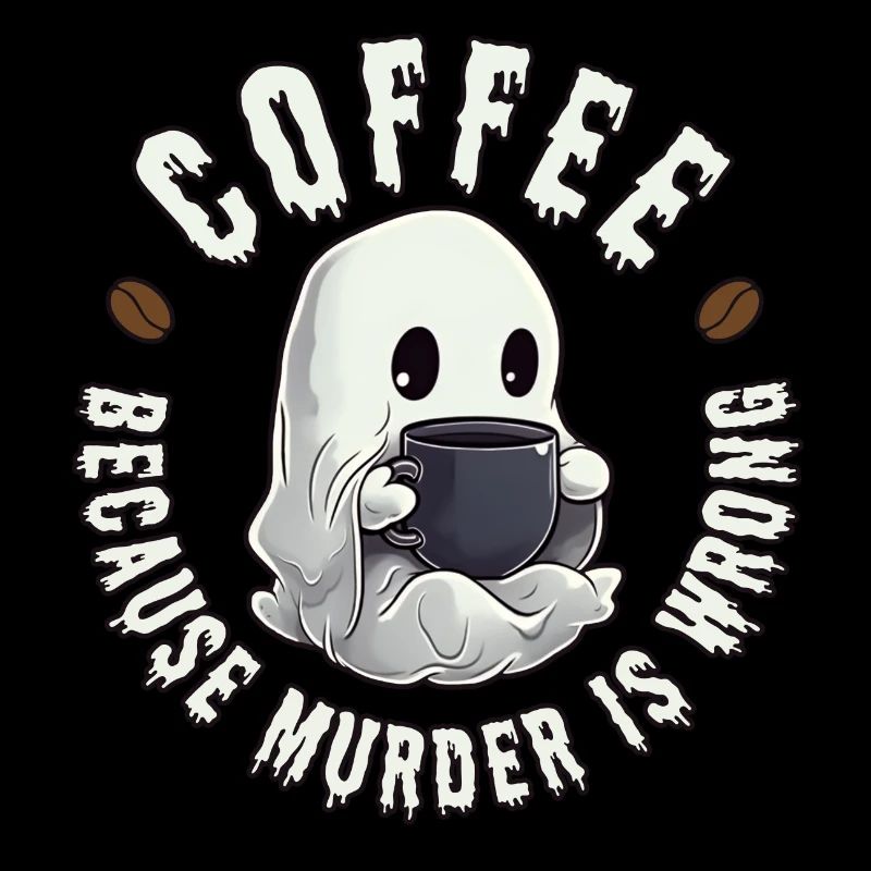 Coffee - because murder is wrong.