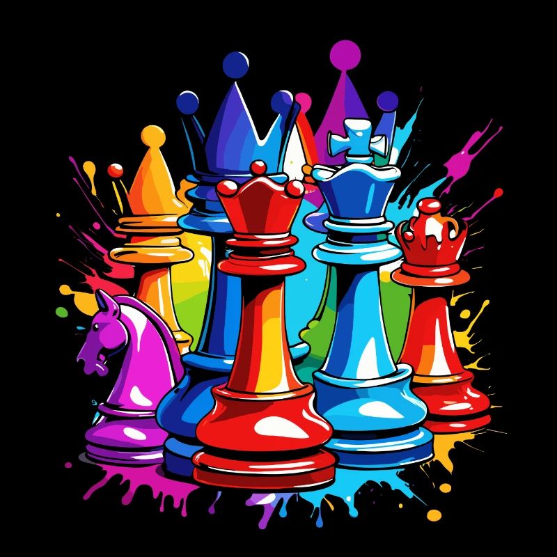 Chess / Pieces / Strategy / Brain Teaser / Nerd