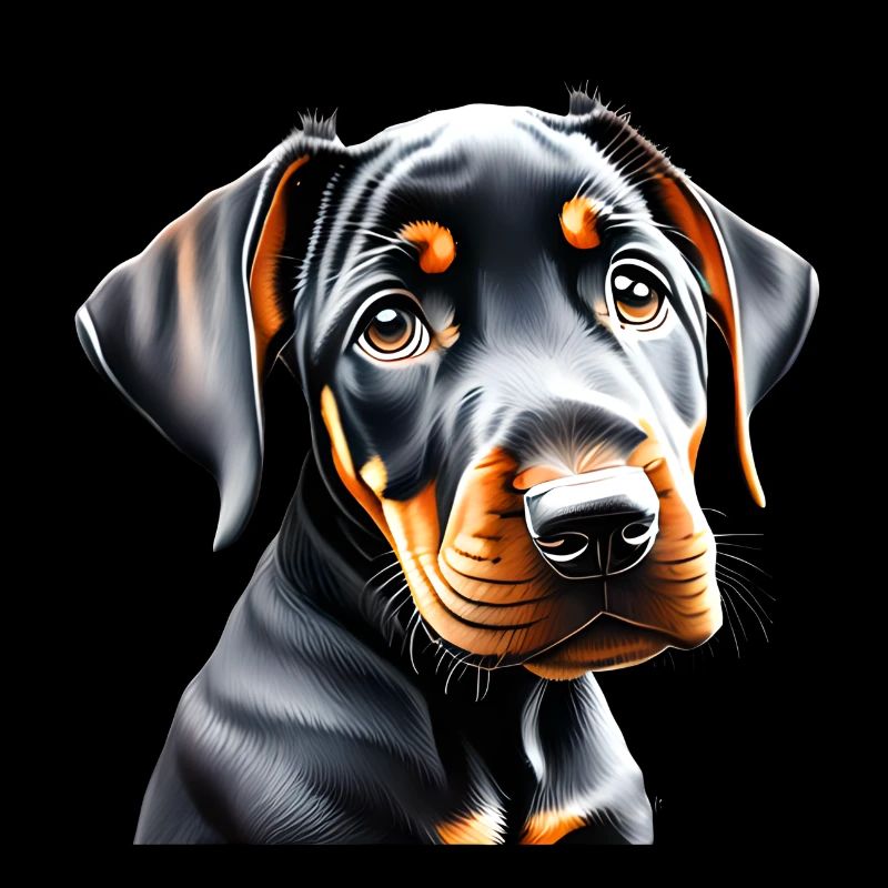 Chien doberman Dresseur de doberman Chiot Doberman