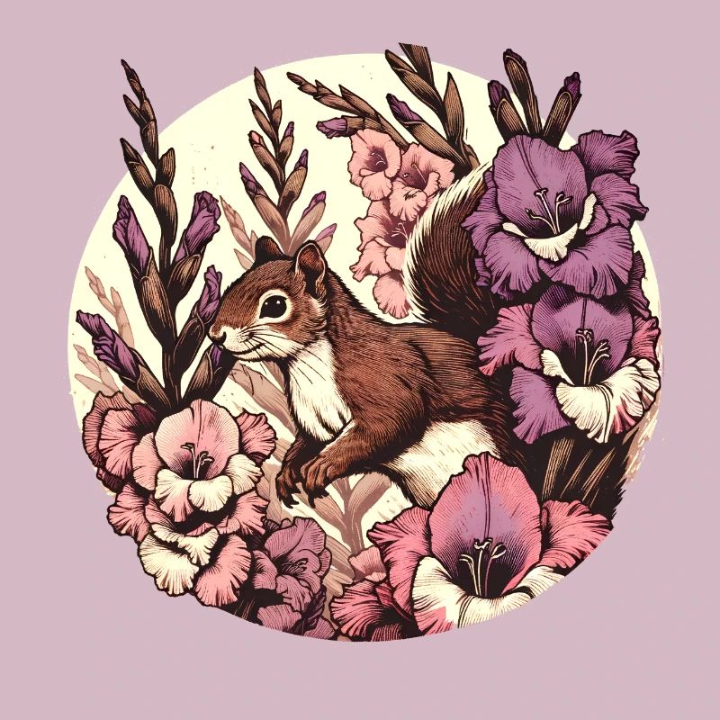 Gladiolus Squirrel