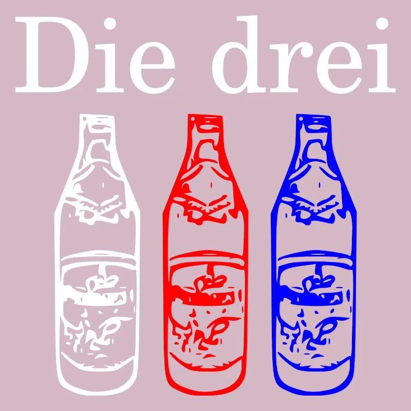 Die Drei Flaschen - hell
