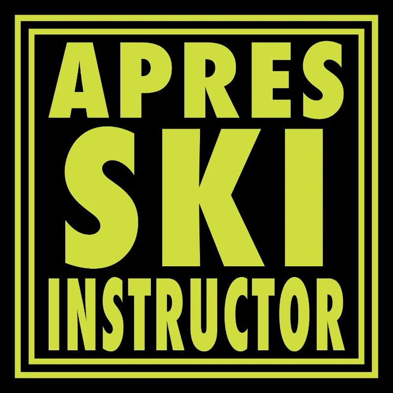 Conception de moniteur d’après-ski