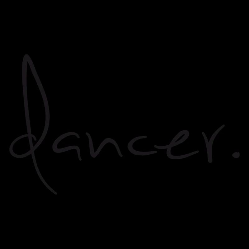 Dancer Dancer Lettering