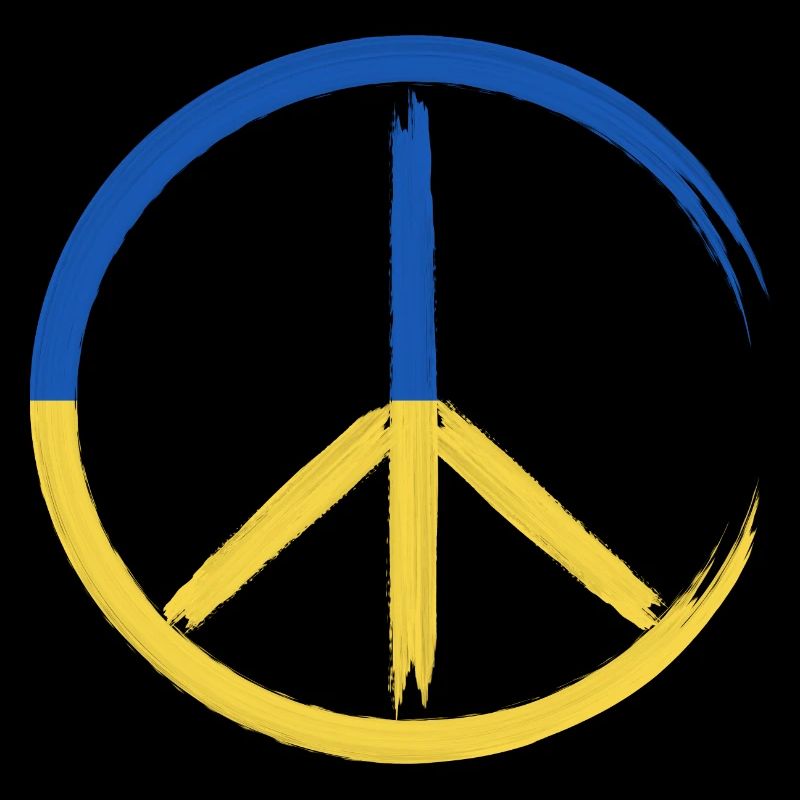 Ukraine Peace Sign Peace War Support Kiev