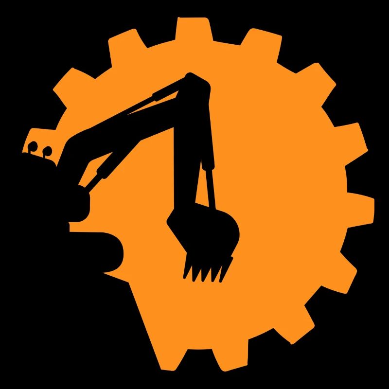 Bagger Baggerschaufel Baggerfahrer Baustelle