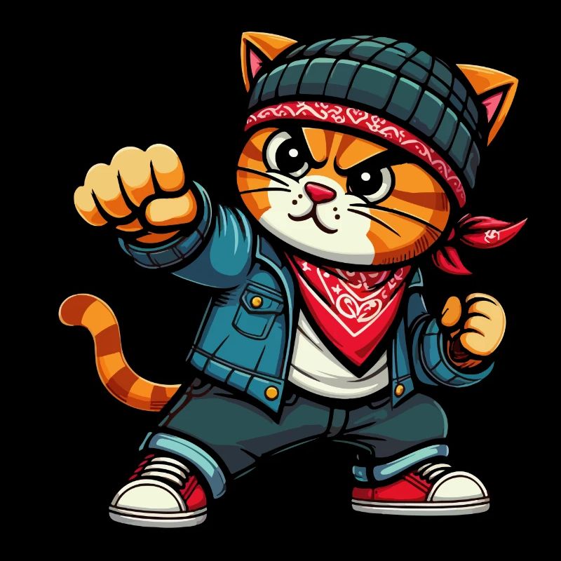 Chat forcé : Combat