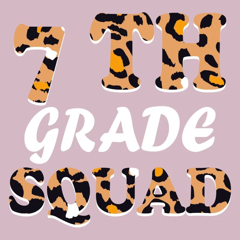 Cadeaux d’enseignant Leopard 7th Grade