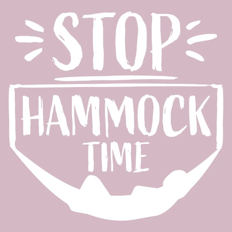 Funny Stop Hammock Time Relaxing Sleeping Camping