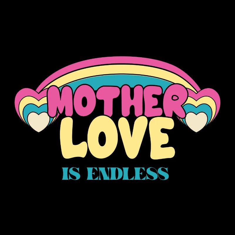 Mutter Liebe Ist Endlos Muttertag Mama Geschenk