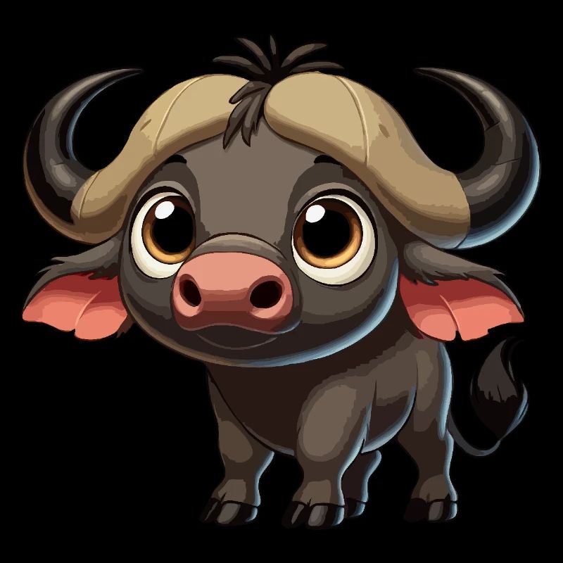 Enfant buffle du Cap
