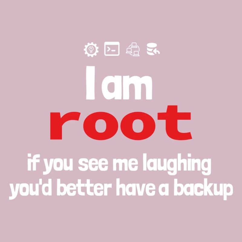 root backup - laughing