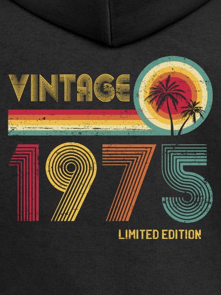 Vintage 1975 Limited Edition – Retro Sunset 50th