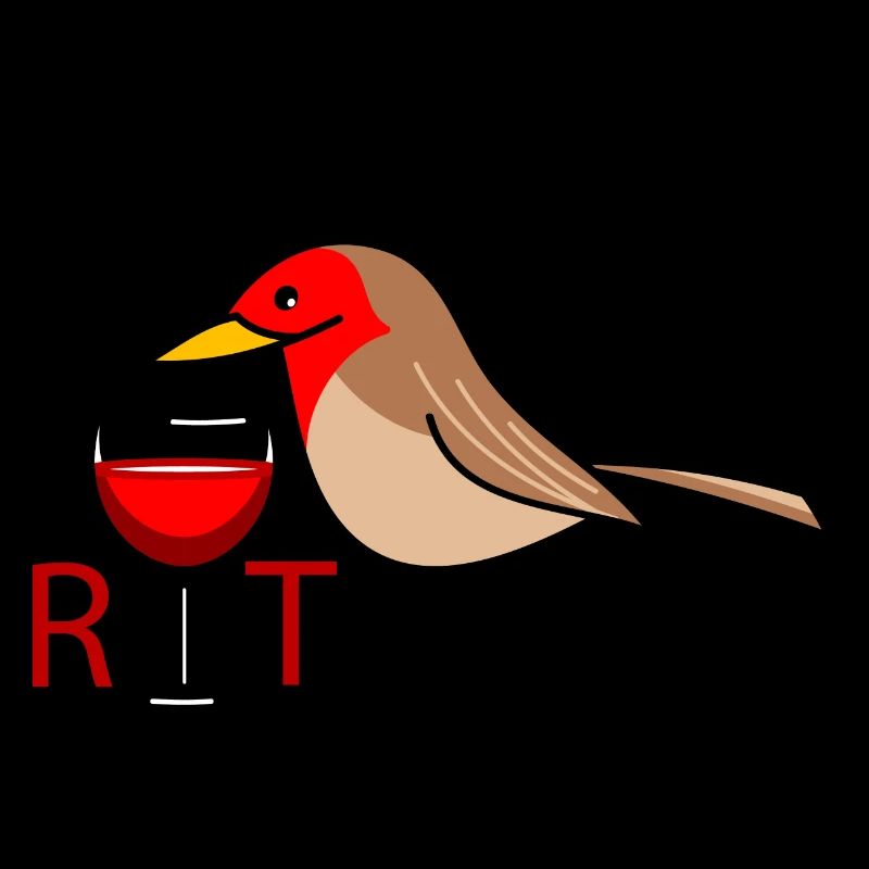 Rotkehlchen mit Rotwein (a)