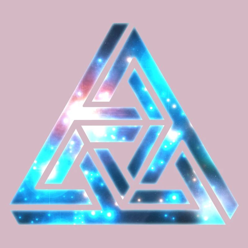 Optical Illusion, Impossible Triangle, 3D Shapes
