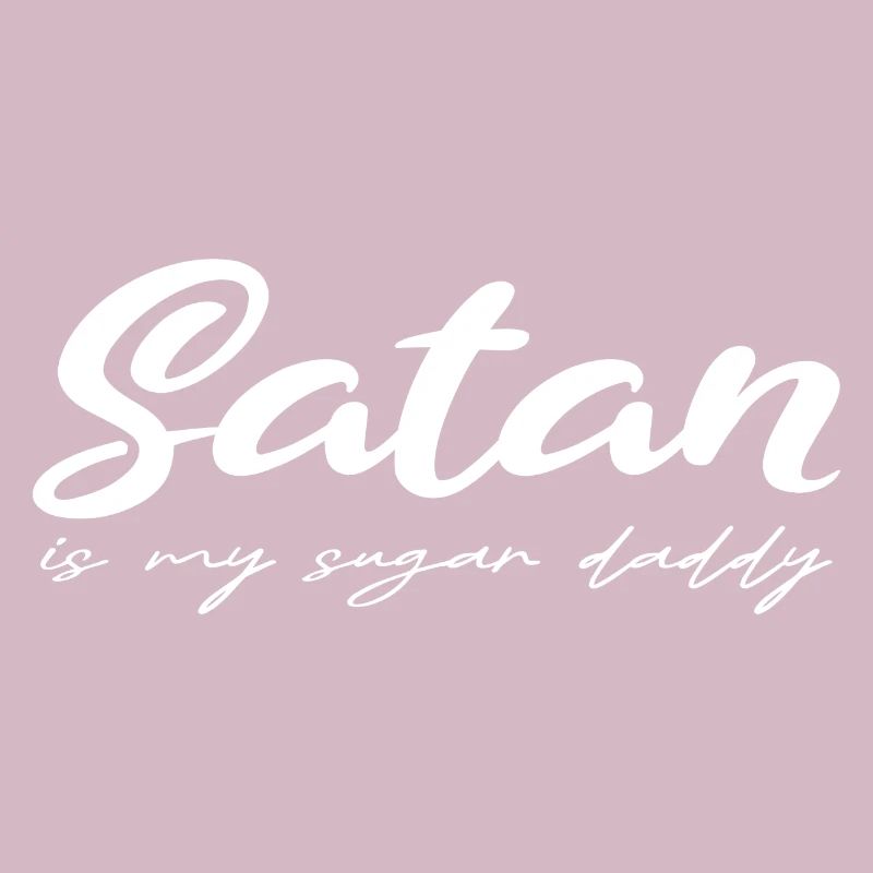 Satan sugar daddy drôle de dire blanc