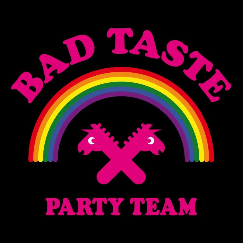 Bad Taste Party Team (Unicorn / Rainbow / Cooper)