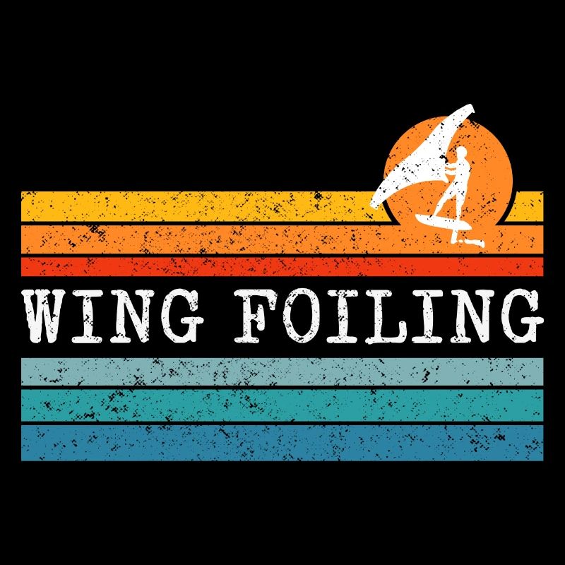 Wing Foiling Surf Surfing Surfer