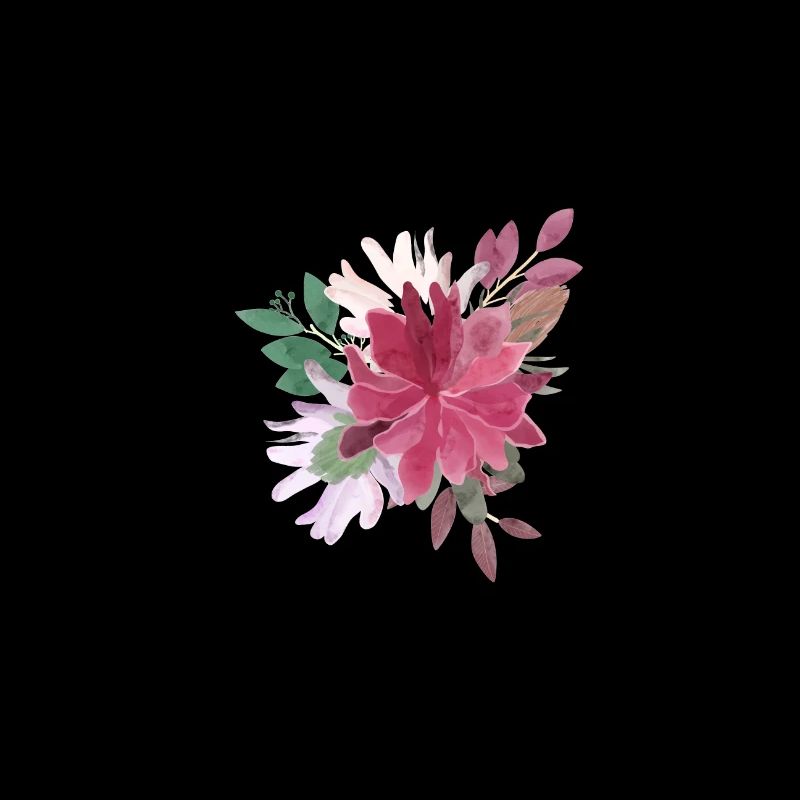 Brief mit Blumen