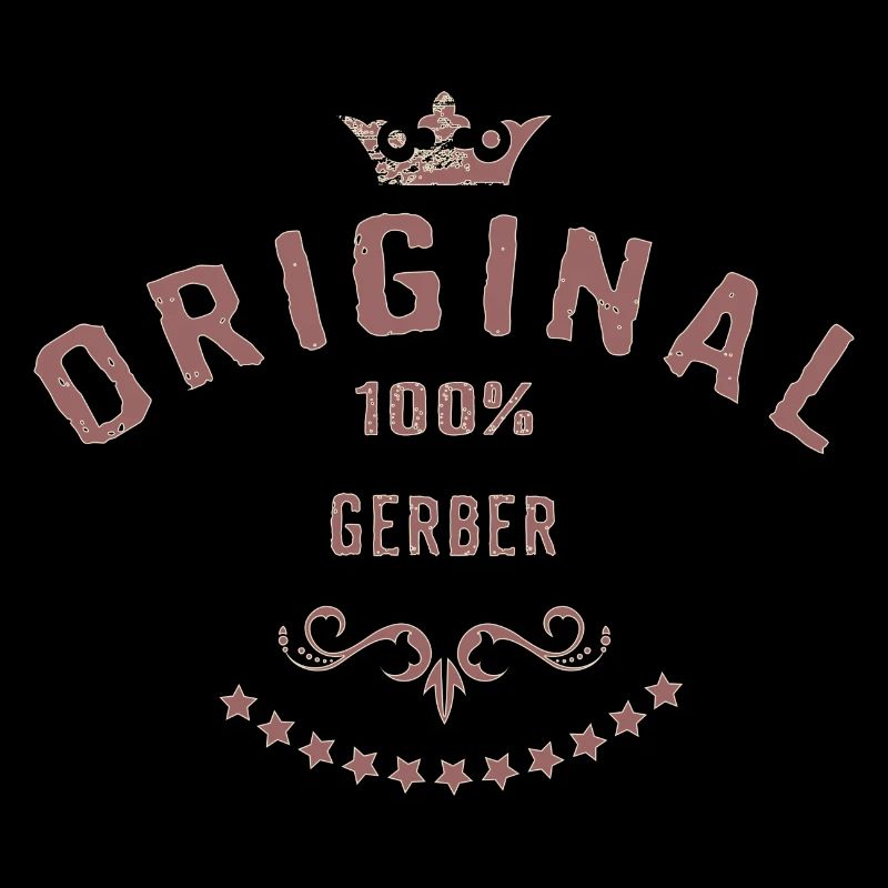 Original 100 Prozent Gerber - RAHMENLOS red