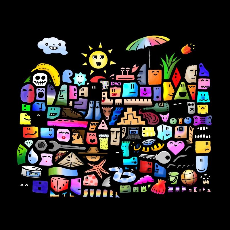 SUMMER Stone Faces - DIGITAL