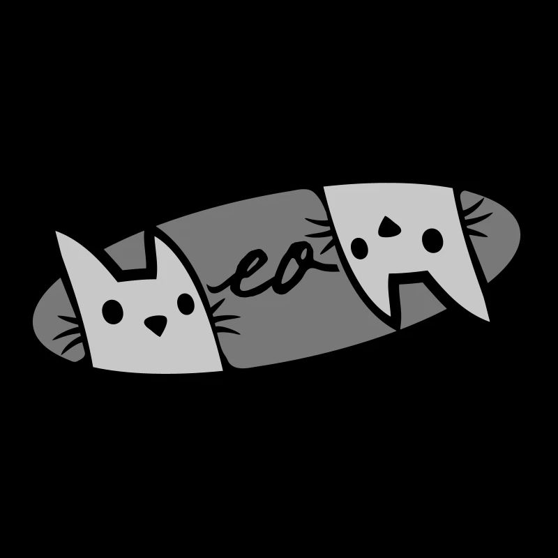 Meow 2 Cats Logo