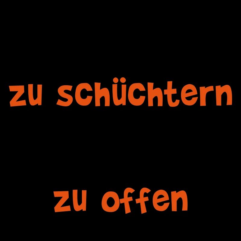 Nüchtern zu schüchtern