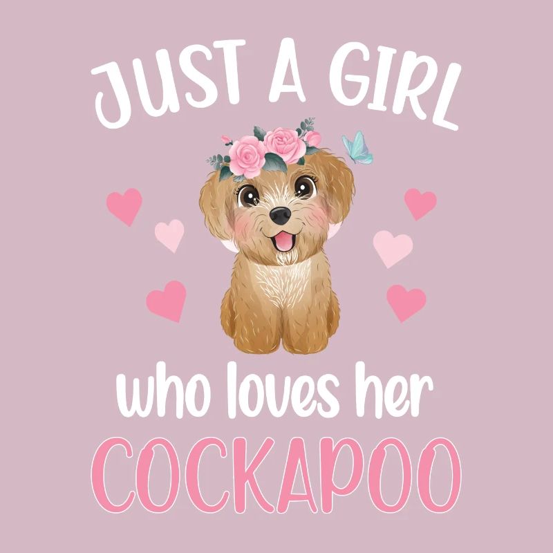 Cockapoo fille Cockapoo maman amoureux de chien