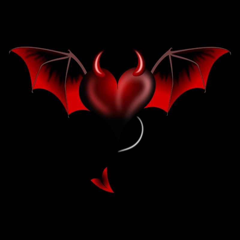 Heart Devil Satan Lucifer Evil