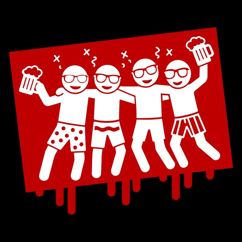 Fête Vacances Plage Alcool