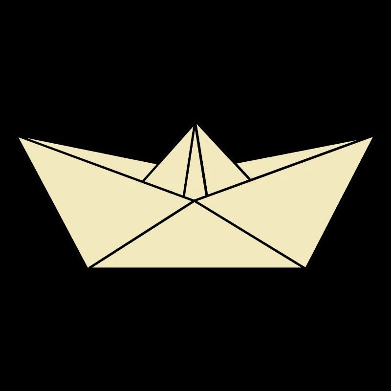 Papierschiffchen