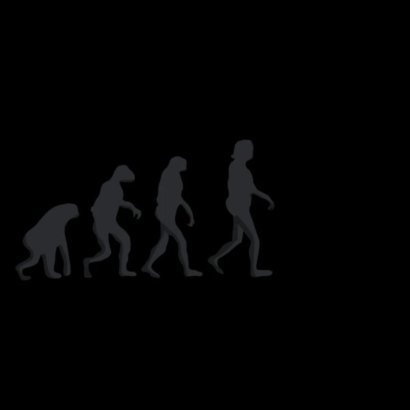 Fahrrad - Menschliche Evolution