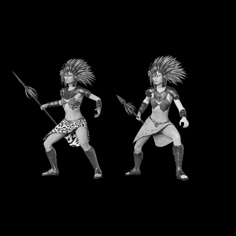 Die Amazonen, Griechische Mythologie