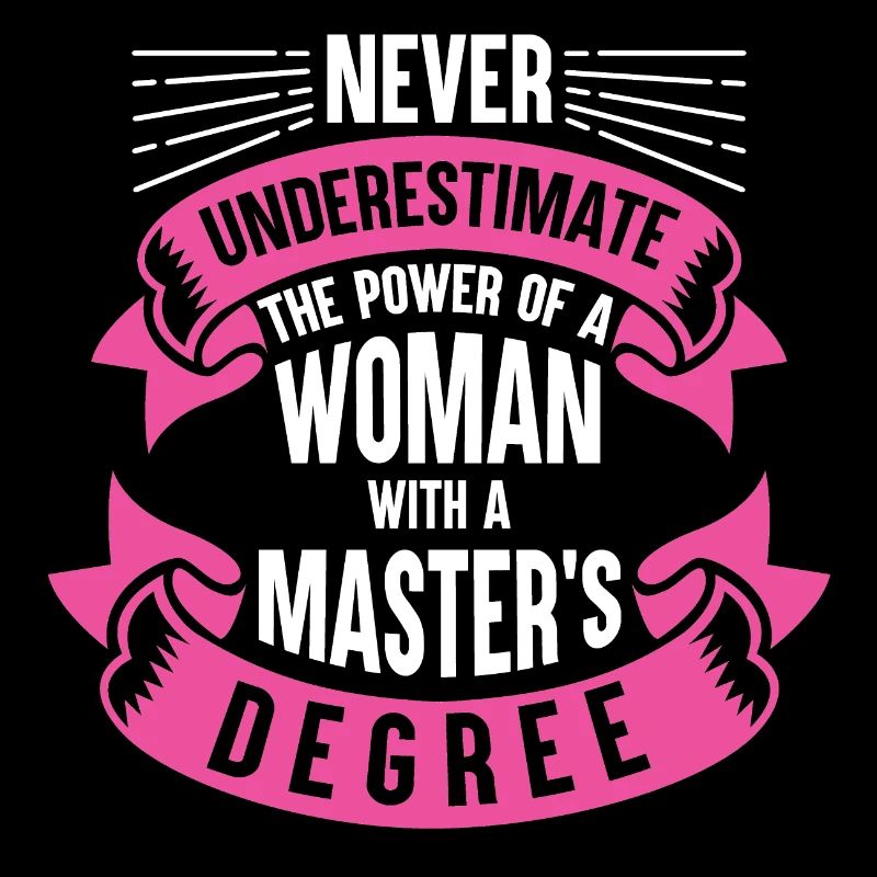 Chemise cadeau d'obtention du diplôme de Mme Master