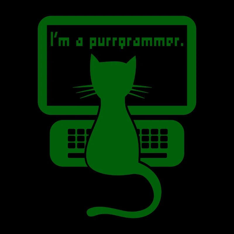 I`ma programmer cat gift