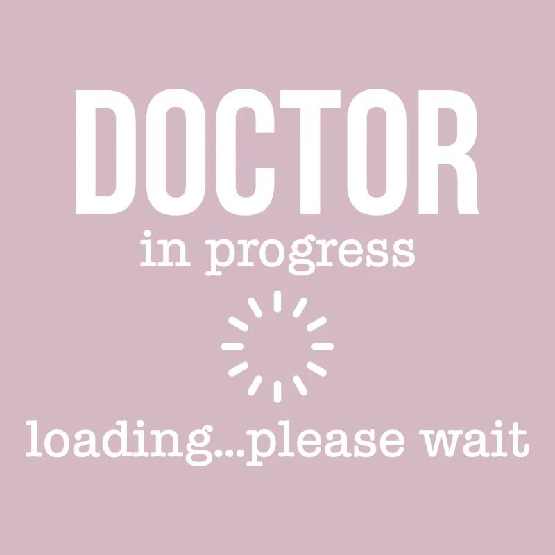 Doctor in progress loading please wait Geschenk