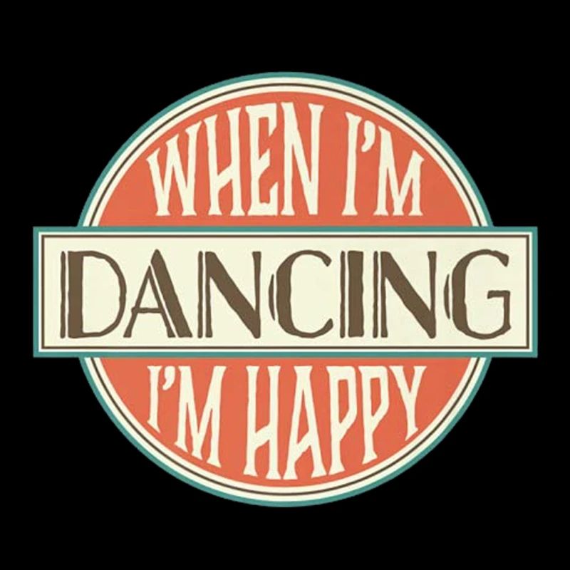 Dancing Dance Gift Tee Vintage Dancer Logo