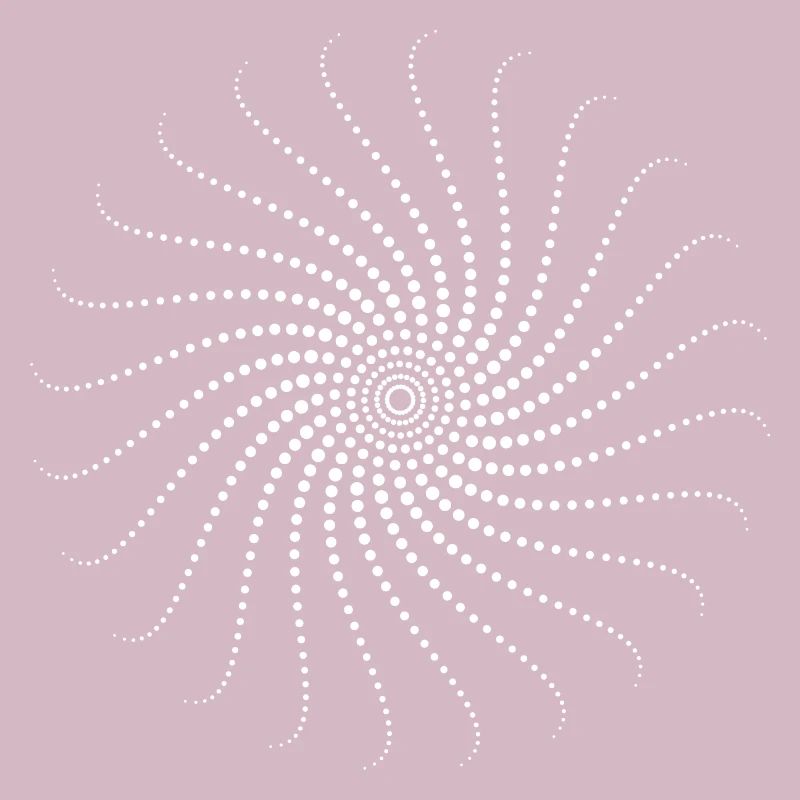 Spirale, weiß, psychedelisch, Trance,