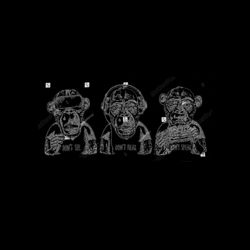 Trois singes